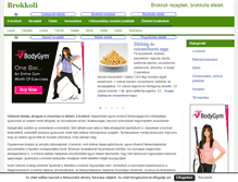 Tablet Screenshot of brokkoli.hu